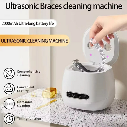 Ultrasonic UV Cleaner for Dentures Aligner Retainer Dental Cleaning Machine