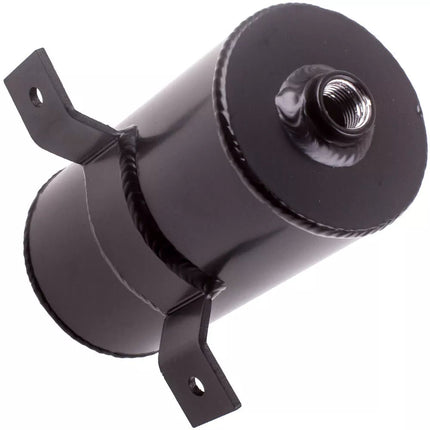 0.75L Oil Catch Can AN10 Baffled Engine Oil Catch Can 750ml Oil Catch Tank Black