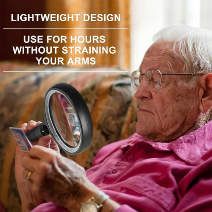 10x 20x 45x Magnifier Reading Magnifying Glass For Reading Jewelry Handheld