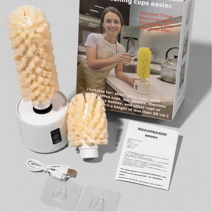 Sink Bottles Brush Washers Electric Cup Scrubber Glass Cleaner Kitchen Cleaning