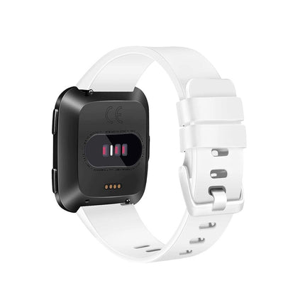 White Fitbit Versa 2 Watch Repacement Silicone Sport Fitness Band Strap Wristband Lite