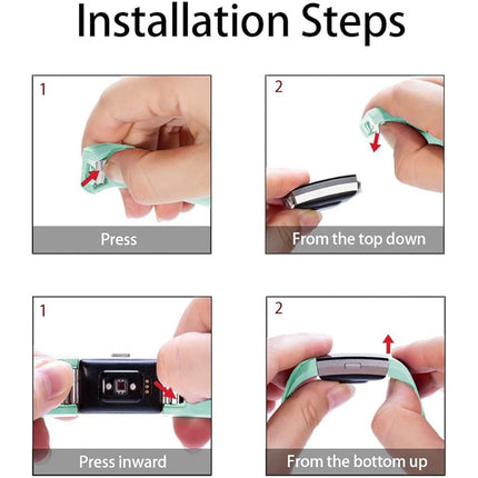 Fitbit Charge 2 Replacement Band Orange Size L