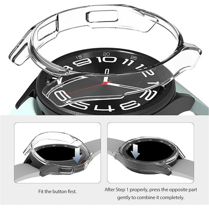 Samsung Galaxy Watch 6 Classic 47mm Watch cover protector case , Full Protection Cover Soft TPU Bumper Frame