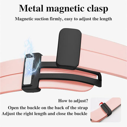 Pink Samsung Galaxy Watch Band Strap Series 7 6 Classic 5 Pro 4 40mm 44mm Silicone 47