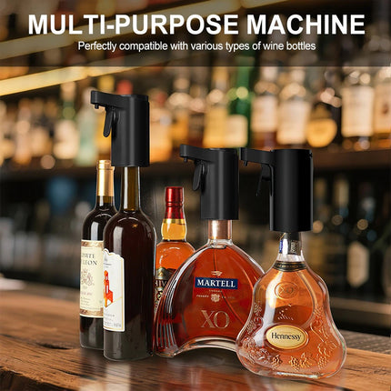 Automatic Electric Whiskey Wine Decanter Aerator Dispenser Pourer Pump 4 Speed