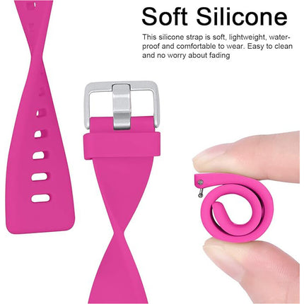 Hot Pink Fitbit Versa 2 Watch Repacement Silicone Sport Fitness Band Strap Wristband Lite