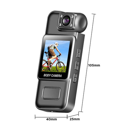 4K HD Mini WiFi Camera Police Body Cam Audio Video Recorder DVR Night Vision