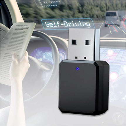 2in1 USB Bluetooth5.0 Transmitter Receiver Audio Adapter AUX 3.5mm TV PC Speaker