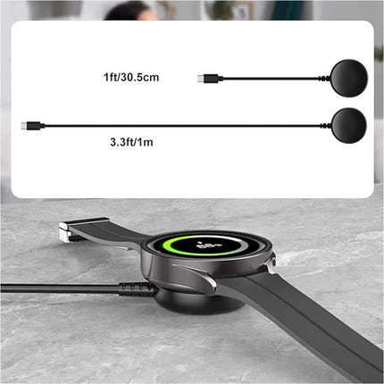 for Samsung Galaxy Watch 8 8 Classic Ultra 2025/2024 7 FE 6 6 Classic 5 5 Pro 4 4 Classic 40 42 43 45 46 47mm USB Type C