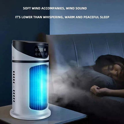 Multifunction Cooling Fan Air Cooler Spray Conditioner Personal Silent Desk fan