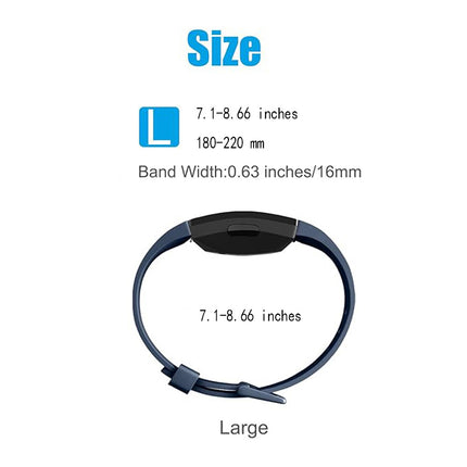 Fitbit Inspire HR Replacement Band Soft Silicone Sports Wrist Smart Watch Strap Lavender