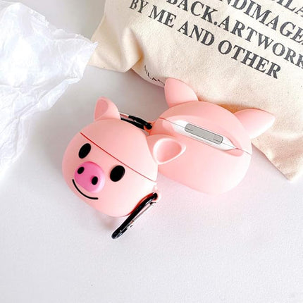 Shockproof Cartoon Silicone Case Cover For Airpods Pro Pinky Pig