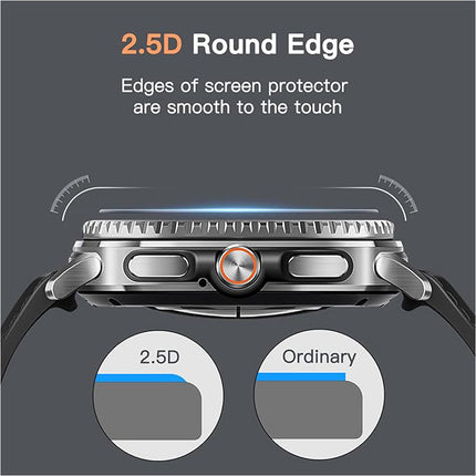 3Pcs Screen protector for Samsung Galaxy Watch 8  Classic 46mm HD Film