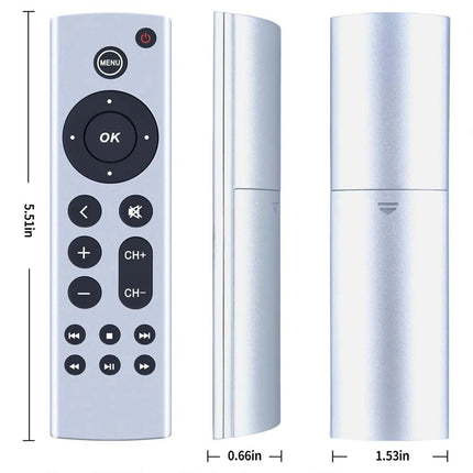 Replacement Remote for Apple TV 4K HD A2843 A2737 A2169 A1842 A1625 Controller