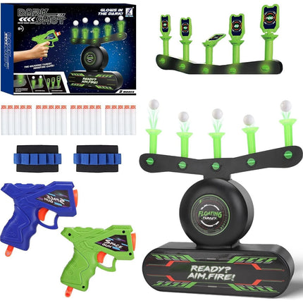 Glow in The Dark Luminous Electric Floating Target Hover Ball Shooting Games