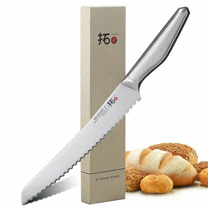 9inch Bread Knife German Stainless Steel Kitchen breakfast Sandwich Knife