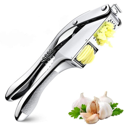 Garlic Press Garlic Press Slicer Stainless Steel 2 in 1 Garlic Mincer