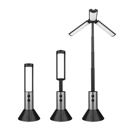 Portable Tent Light Outdoor Camping Lantern Telescopic Night Lamp Rechargeable