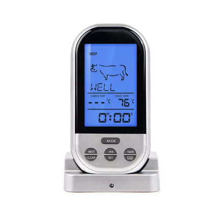 Large LCD Digital Meat Thermometer Kitchen BBQ Grill Oven Probe