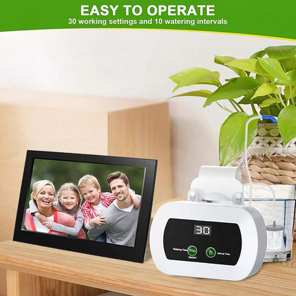 Automatic Drip Irrigation System Plant Controller Self Watering Git Garden