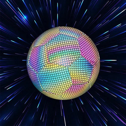 Size 4/5 Light Up Soccer Ball Glow in The Dark Night Training Game Ball