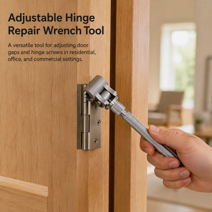 Professional Door Hinge Adjustment Tool - Universal Hinge Adjustment Wrench
