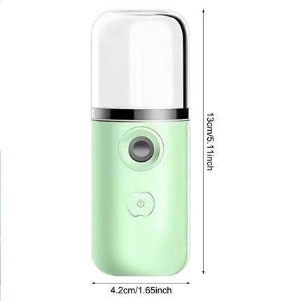 4Pcs Portable Mini Humidifier USB Rechargeable Nano Mist Maker for Office Desk Travel