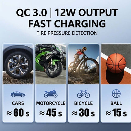 Portable Car Jump Starter 99800mAh Power Bank Pack Battery Charger Booster 12V