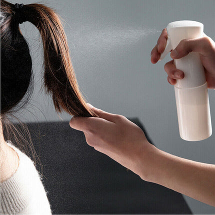 300ML Salon Barber Hair Mist Spray Bottle Hairdressing Water Sprayer Tools White