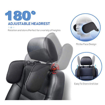 Adjustable  Headrest Neck Pillow Cushion Head Support Pad Soft Comfort