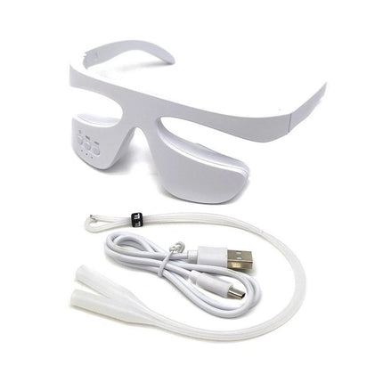 3D Eye Red Light Therapy Under-Eye Glasses for Removal Eye Wrinkles Dark Circles