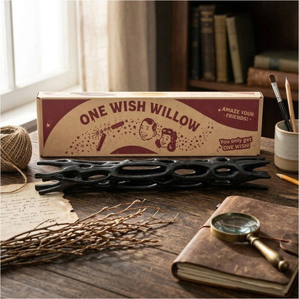 5 Pcs One Wish Willow Snap Stick Replica with Triangle Gift Box,Breakable Wish-Making