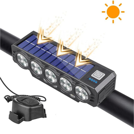 1200LM LED Bike Light Waterproof USB Rechargeable Bicycle Front Headlight Bar