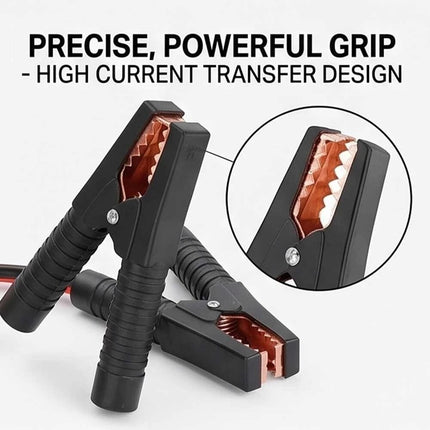 2000AMP Jumper Leads 4M Long Protection Car Battery Boost Cables Heavy Duty