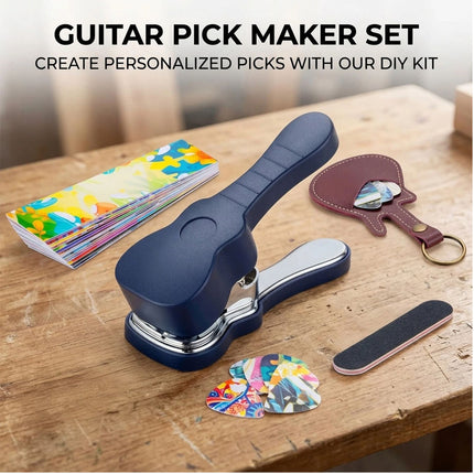 Guitar Hole Puncher, DIY Guitar Pick Punch Tool Kit NEW AU