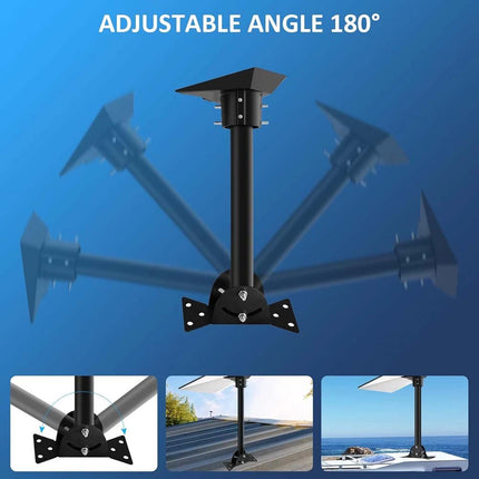 Starlink Roof Mount Gen 3, 180° Adjustable Starlink Pivot Mount, Heavy Duty