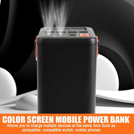 60000mAh Bank Power 36W PD QC Fast Charging for phone Outdoor Camping Power Supp