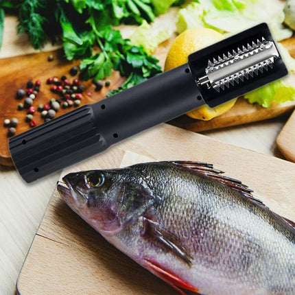 1PC Fish Scale Remover Electric Scraper Cordless Portable Scaler Automatic Tool