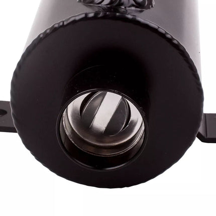 0.75L Oil Catch Can AN10 Baffled Engine Oil Catch Can 750ml Oil Catch Tank Black
