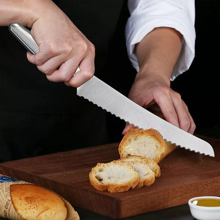 9inch Bread Knife German Stainless Steel Kitchen breakfast Sandwich Knife
