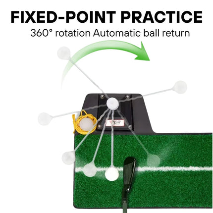 Golf Swing Trainer Golf Practice Swing Groover Hitting Training Practice mat