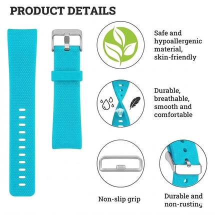 Samsung Smart Wristband Gear Fit 2 Pro/Fit2 Band Sport Silicone Wrist Strap Teal
