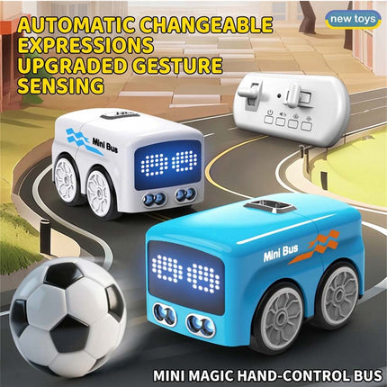 Magic Mini Rc Bus Upgraded RC Remote Control Sensor Car Gestures Follow