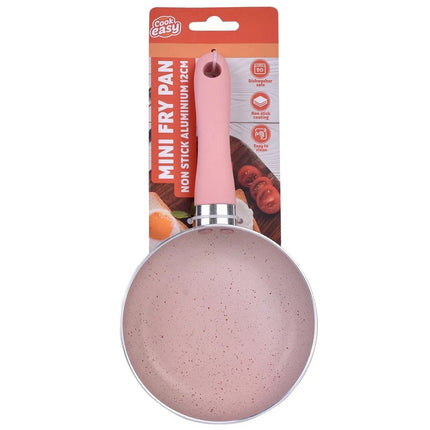 2pcs 12cm Mini Stainless Steel Non Stick Frying Pan Round Egg Pan BPA Free Breakfast