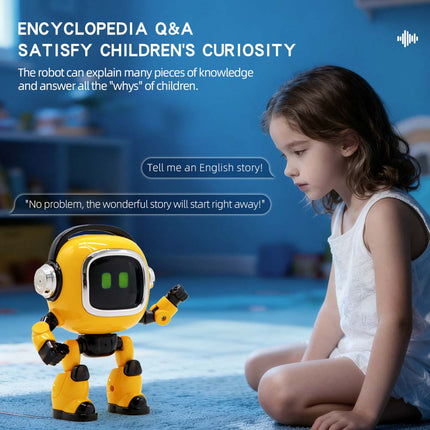 AI Robot Learning Educational Interactive Toys Smart Robot Emotional Support