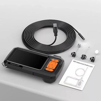 Industrial Endoscope Camera 8mm 1080P HD 4.3" Screen Borescope Inspection Camera