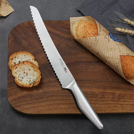 9inch Bread Knife German Stainless Steel Kitchen breakfast Sandwich Knife