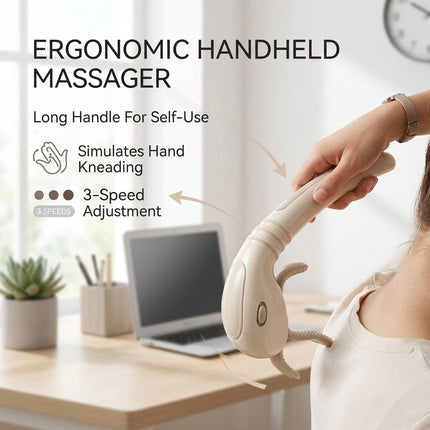 Seahorse Shoulder and Neck Massager Three Level Pressure Adjustment Human Hand
