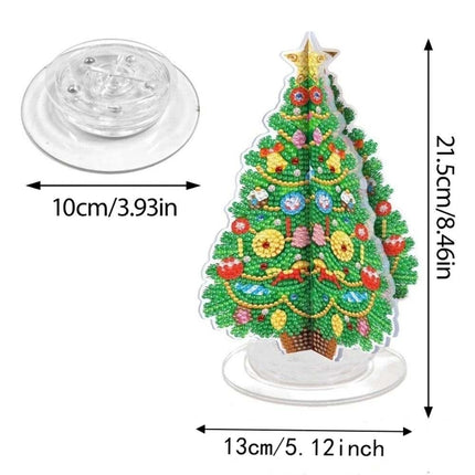 Christmas Tree Handmade Rhinestone Painting Kit 3D Diamond Painting Kit Home Decor