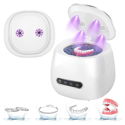 Ultrasonic UV Cleaner for Dentures Aligner Retainer Dental Cleaning Machine